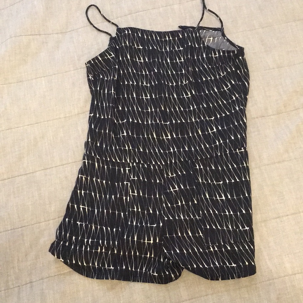 RVCA printed romper